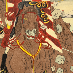 山縣大将 周延 — antique Japanese ukiyo-e woodblock print